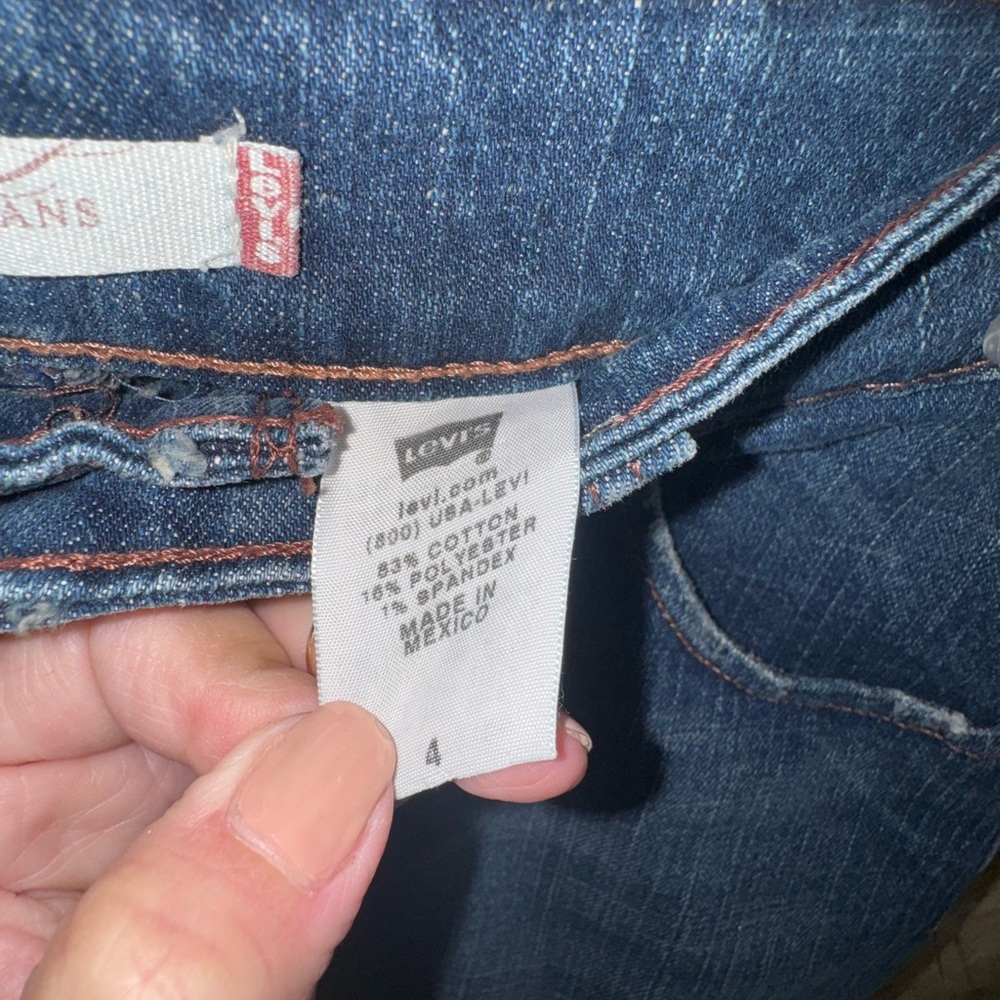 Levi's Blue Vintage A-line Skirt - Picture 3 of 5